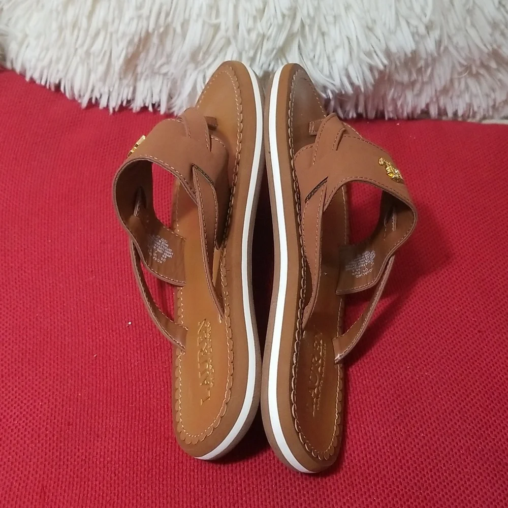 Ralph Lauren Brown Sandals - Picture 7 of 10